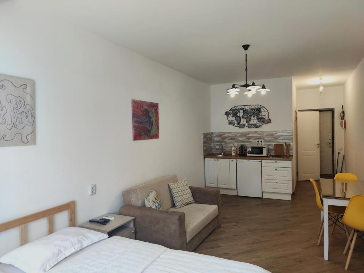 Loftik Apartments Shevchenko Street Almati Kültér fotó